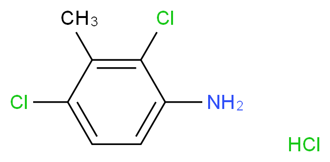 (2,4-Dichloro-3-methylphenyl)amine hydrochloride_分子结构_CAS_)