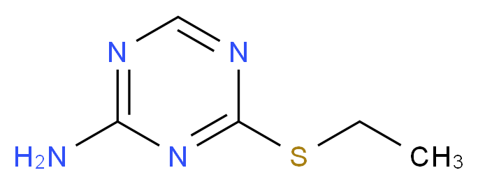 4-(Ethylthio)-1,3,5-triazin-2-amine_分子结构_CAS_1030520-58-1)