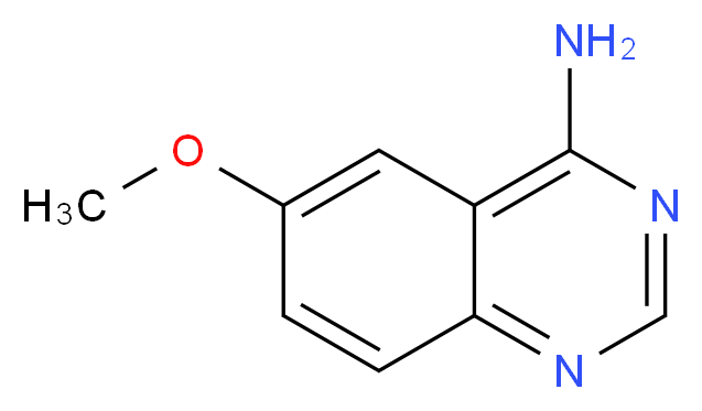 6-Methoxyquinazolin-4-amine_分子结构_CAS_885277-51-0)