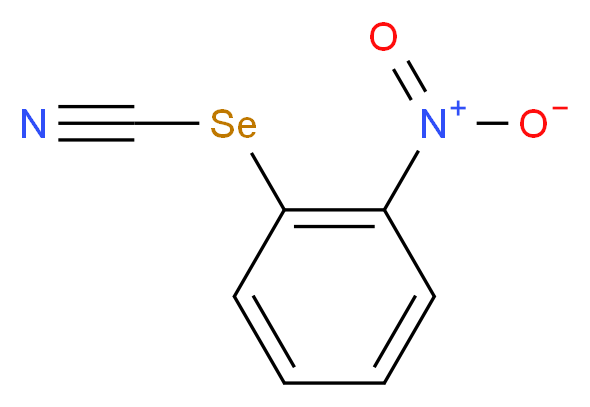 2-Nitrophenyl selenocyanate_分子结构_CAS_51694-22-5)