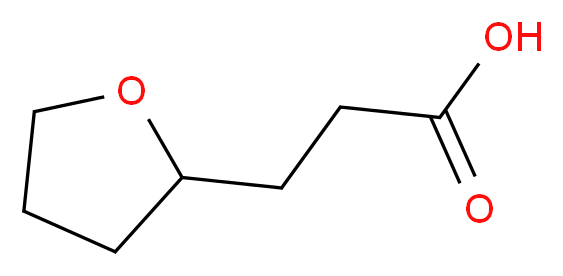 3-(tetrahydro-2-furanyl)propanoic acid_分子结构_CAS_935-12-6)