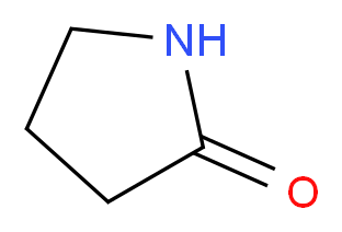 2-吡咯烷酮_分子结构_CAS_616-45-5)