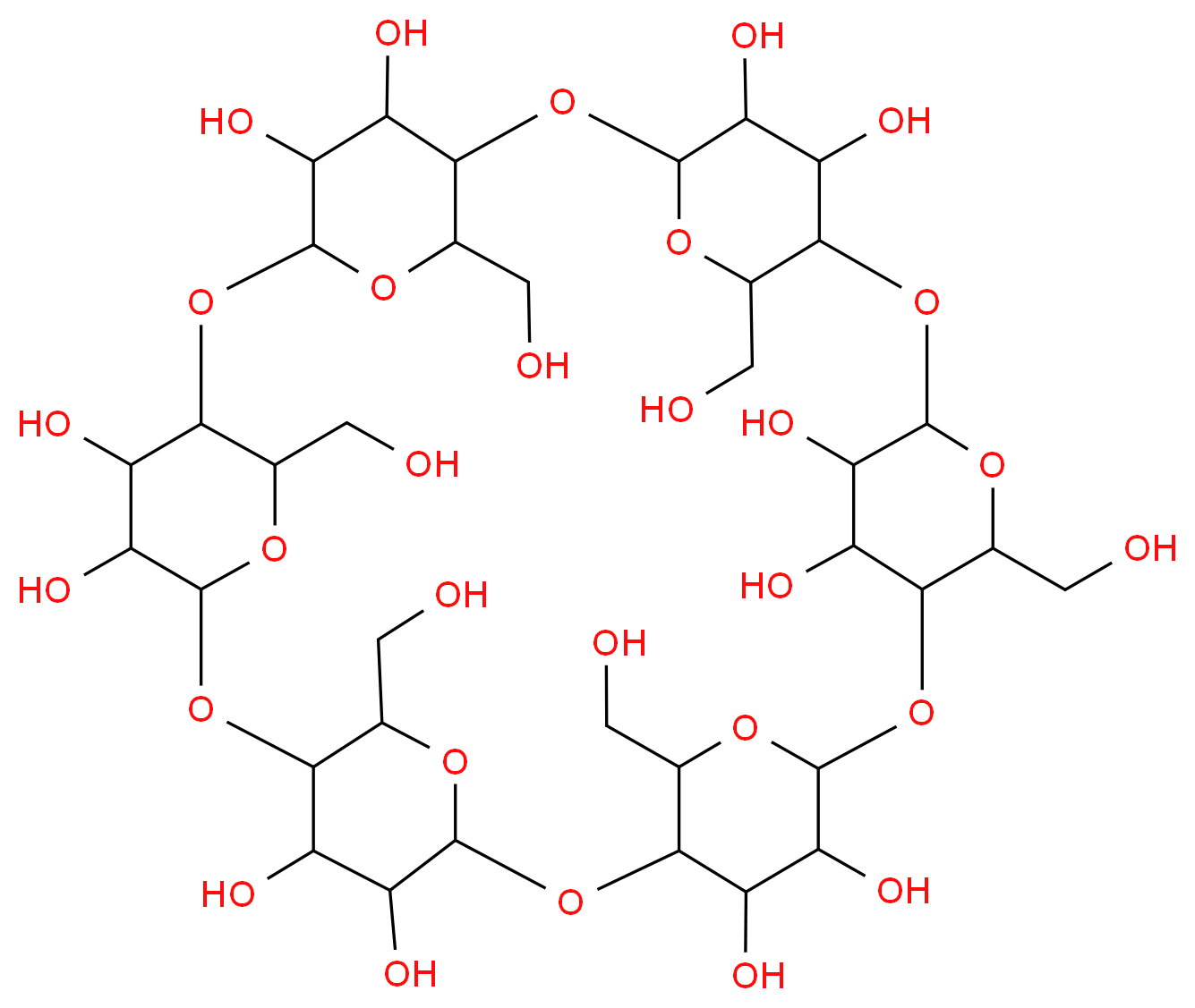 &alpha;-CYCLODEXTRIN_分子结构_CAS_10016-20-3)