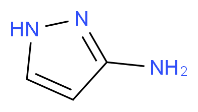 3-氨基-1H-吡唑_分子结构_CAS_1820-80-0)