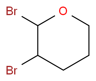 2,3-dibromooxane_分子结构_CAS_56660-59-4