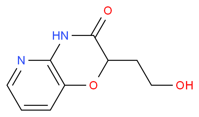 2-(2-Hydroxyethyl)-2H-pyrido[3,2-b][1,4]oxazin-3(4H)-one_分子结构_CAS_)