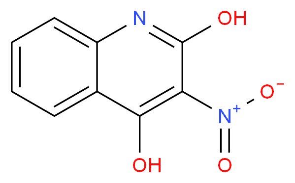 2,4-DIHYDROXY-3-NITROQUINOLINE_分子结构_CAS_15151-57-2)