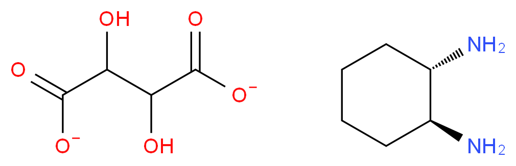 (1S,2S)-(+)-Cyclohexane-1,2-diaMine D-tartrate salt_分子结构_CAS_67333-70-4)