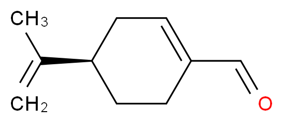 (4R)-4-(prop-1-en-2-yl)cyclohex-1-ene-1-carbaldehyde_分子结构_CAS_5503-12-8