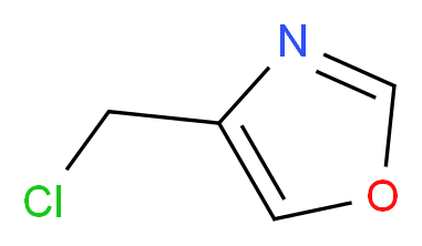4-(CHLOROMETHYL)-1,3-OXAZOLE_分子结构_CAS_767628-89-7)