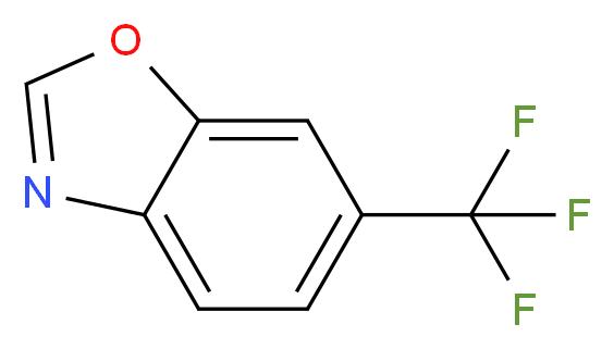 6-(Trifluoromethyl)benzo[d]oxazole_分子结构_CAS_1300106-03-9)