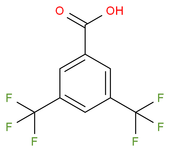 3,5-di(trifluoromethyl)benzoic acid_分子结构_CAS_725-89-3)