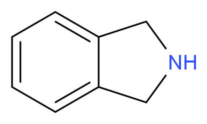 2,3-dihydro-1H-isoindole_分子结构_CAS_30922-25-9