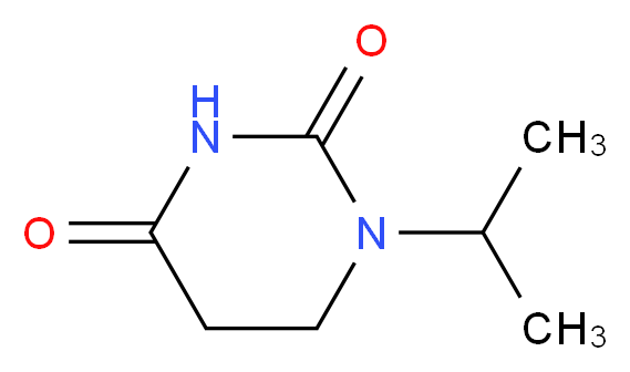 1-isopropyldihydropyrimidine-2,4(1H,3H)-dione_分子结构_CAS_700-39-0)