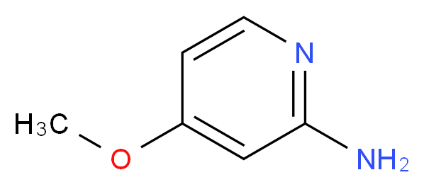 4-methoxypyridin-2-amine_分子结构_CAS_)