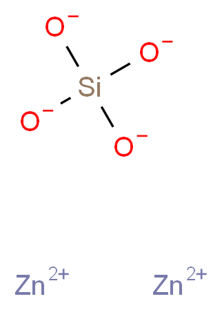ZINC ORTHOSILICATE, FLUORESCENT_分子结构_CAS_68611-47-2)