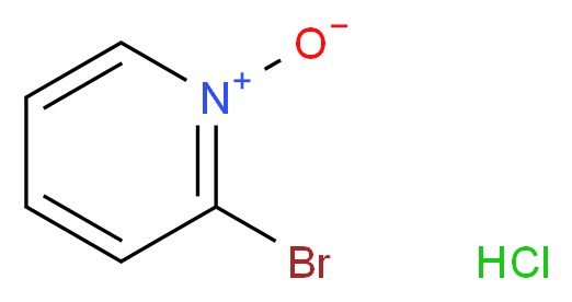 2-溴吡啶-N-氧化物 盐酸盐_分子结构_CAS_80866-91-7)