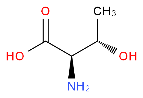 (2R,3S)-2-Amino-3-hydroxybutanoic acid_分子结构_CAS_632-20-2)