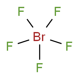 Bromine pentafluoride 98%_分子结构_CAS_7789-30-2)