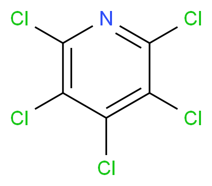 2,3,4,5,6-pentachloropyridine_分子结构_CAS_)