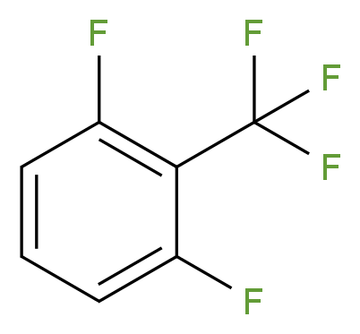 2,6-Difluorobenzotrifluoride_分子结构_CAS_)