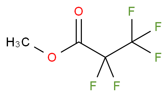 methyl 2,2,3,3,3-pentafluoropropanoate_分子结构_CAS_378-75-6