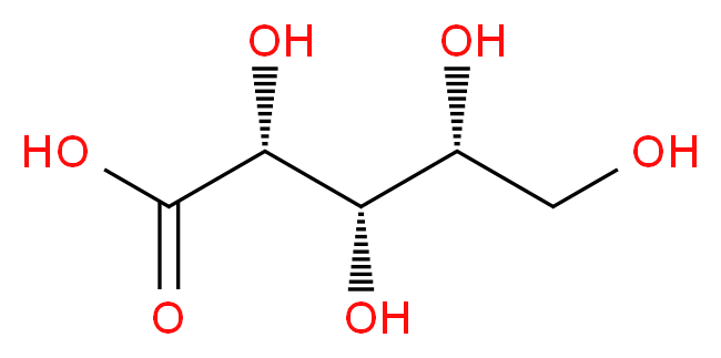 Xylonic acid_分子结构_CAS_17828-56-7)