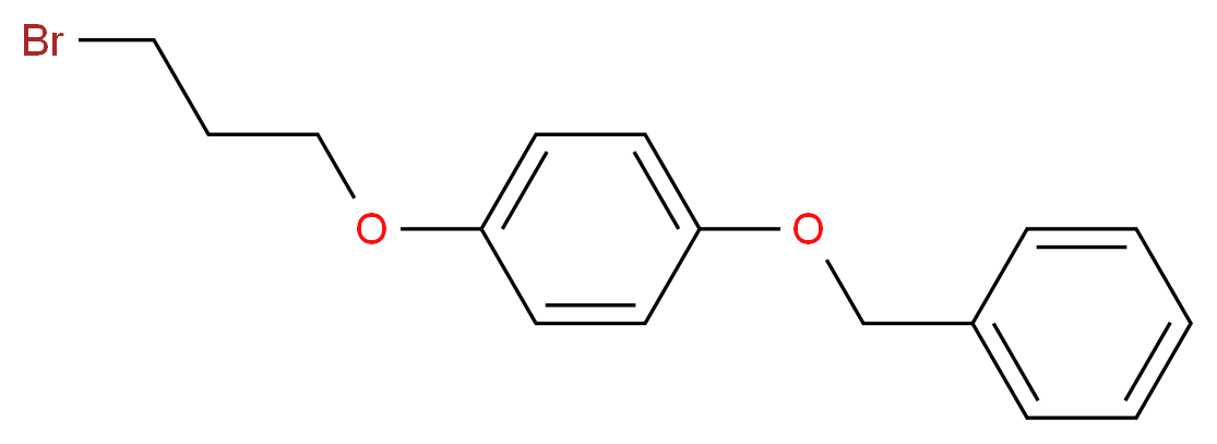 1-(Benzyloxy)-4-(3-bromopropoxy)benzene_分子结构_CAS_80199-92-4)