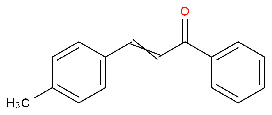 3-(4-methylphenyl)-1-phenylprop-2-en-1-one_分子结构_CAS_4224-87-7