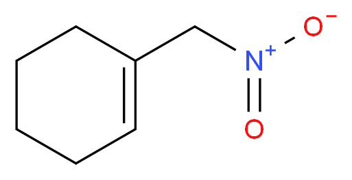 1-(Nitromethyl)cyclohex-1-ene_分子结构_CAS_5330-61-0)