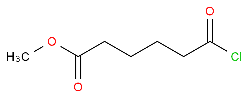 methyl 6-chloro-6-oxohexanoate_分子结构_CAS_35444-44-1