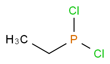 dichloro(ethyl)phosphane_分子结构_CAS_1498-40-4