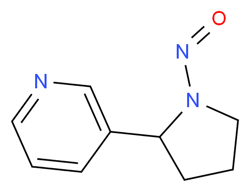 3-(1-nitrosopyrrolidin-2-yl)pyridine_分子结构_CAS_80508-23-2