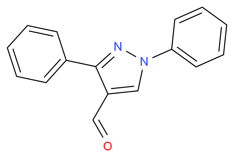 1,3-Diphenyl-1H-pyrazole-4-carbaldehyde_分子结构_CAS_21487-45-6)