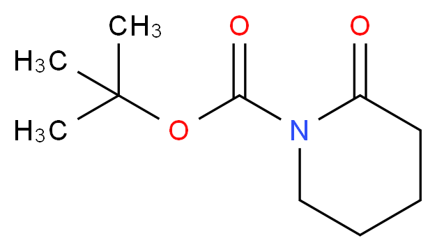 Piperidin-2-one, N-BOC protected_分子结构_CAS_85908-96-9)