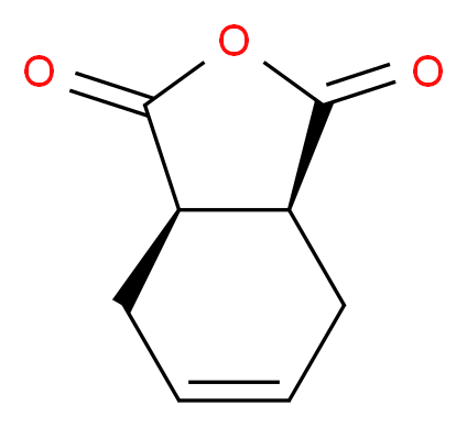 (3aR,7aS)-1,3,3a,4,7,7a-hexahydro-2-benzofuran-1,3-dione_分子结构_CAS_)