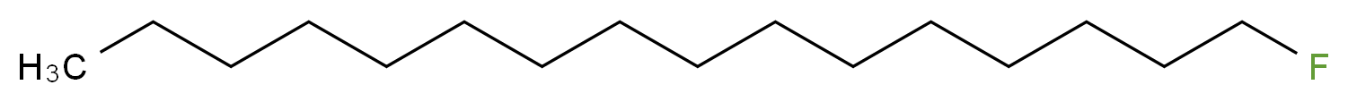 1-fluorohexadecane_分子结构_CAS_408-38-8