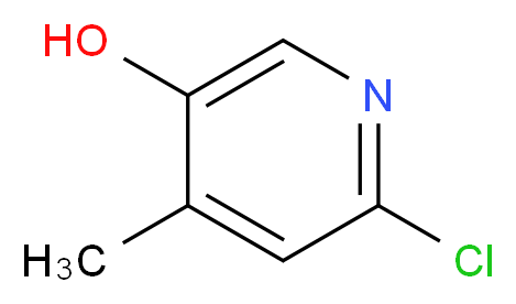 6-chloro-4-methylpyridin-3-ol_分子结构_CAS_1227502-89-7