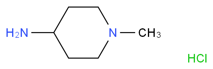 1-methylpiperidin-4-amine hydrochloride_分子结构_CAS_1193-03-9