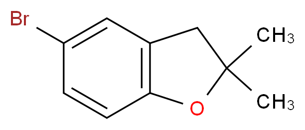 5-bromo-2,2-dimethyl-2,3-dihydro-1-benzofuran_分子结构_CAS_)