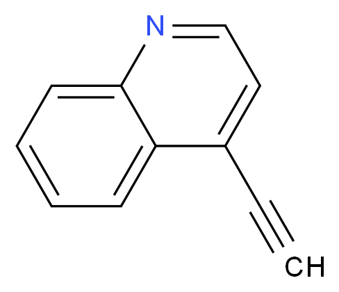 4-Ethynylquinoline_分子结构_CAS_62484-52-0)