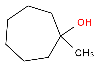 1-methylcycloheptan-1-ol_分子结构_CAS_3761-94-2