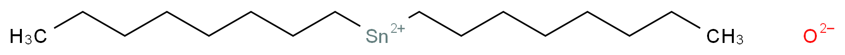 dioctylstannanebis(ylium) oxidandiide_分子结构_CAS_870-08-6