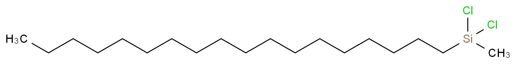 二氯甲基十八烷基硅烷_分子结构_CAS_5157-75-5)