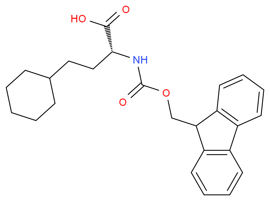 Fmoc-D-homocyclohexylalanine_分子结构_CAS_269078-72-0)