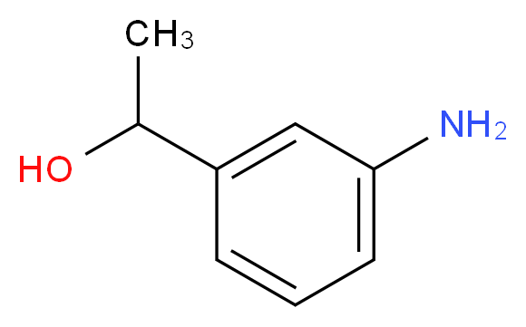 m-AMINO-&alpha;-PHENYLETHYL ALCOHOL_分子结构_CAS_2454-37-7)