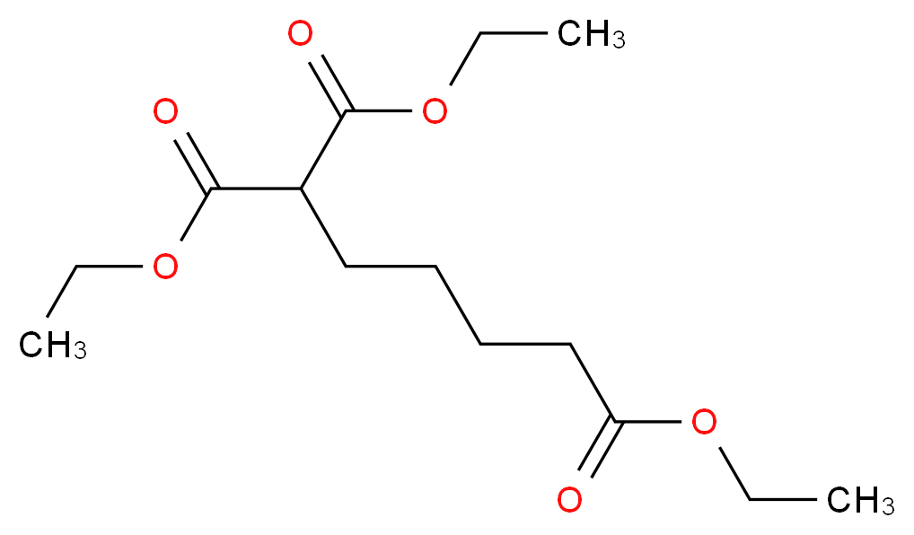 1,1,5-triethyl pentane-1,1,5-tricarboxylate_分子结构_CAS_53007-36-6