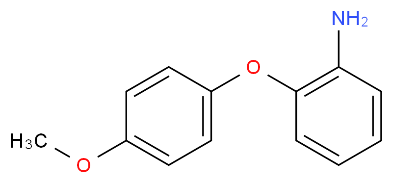 2-(4-methoxyphenoxy)aniline_分子结构_CAS_105901-39-1