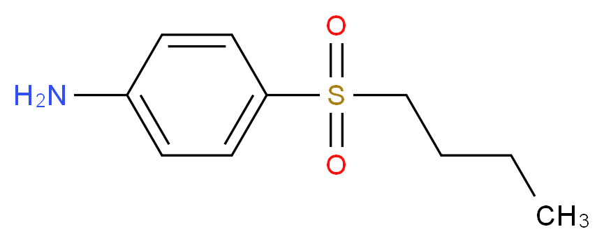 4-(butane-1-sulfonyl)aniline_分子结构_CAS_51770-72-0