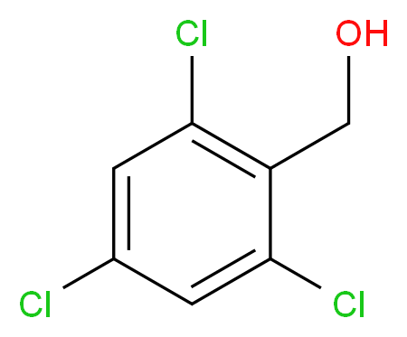 (2,4,6-trichlorophenyl)methanol_分子结构_CAS_217479-60-2